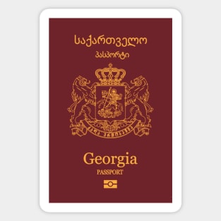 Georgia passport Sticker